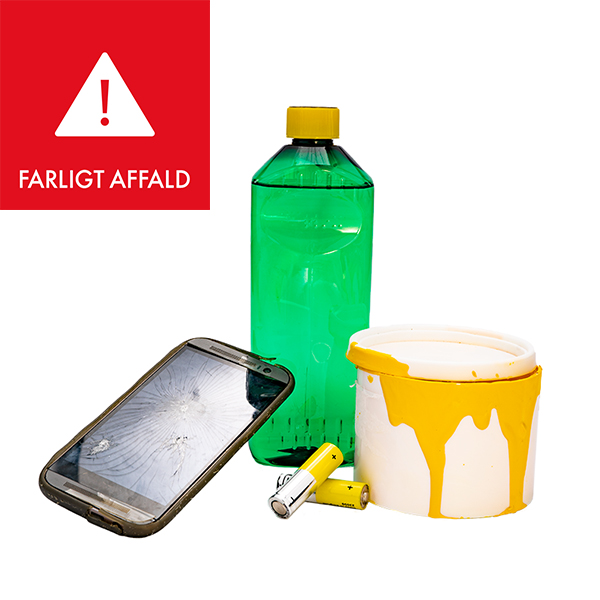 Sorteringsvejledning for farligt affald i Thisted Kommune